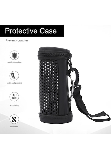 Besthome1 Jbl Flip5 Siyah Sert Kılıf - Hafif Ve Güçlü Koruma