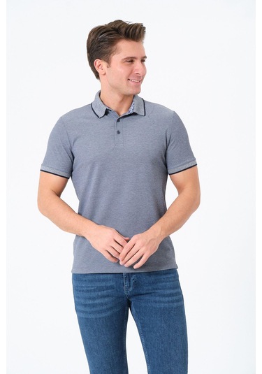 Erkek Basic Tişört Polo Yaka T-shirt 410