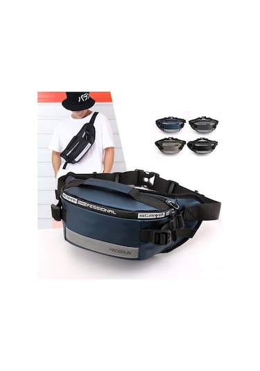 Maoyaya Erkek Bel Ve Göğüs Çantası Hs-1106 - Lacivert Çok Renkli