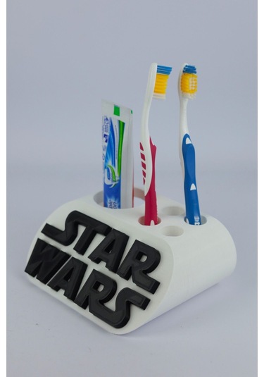 Star Wars - Dekoratif Diş Fırçalık Beyaz