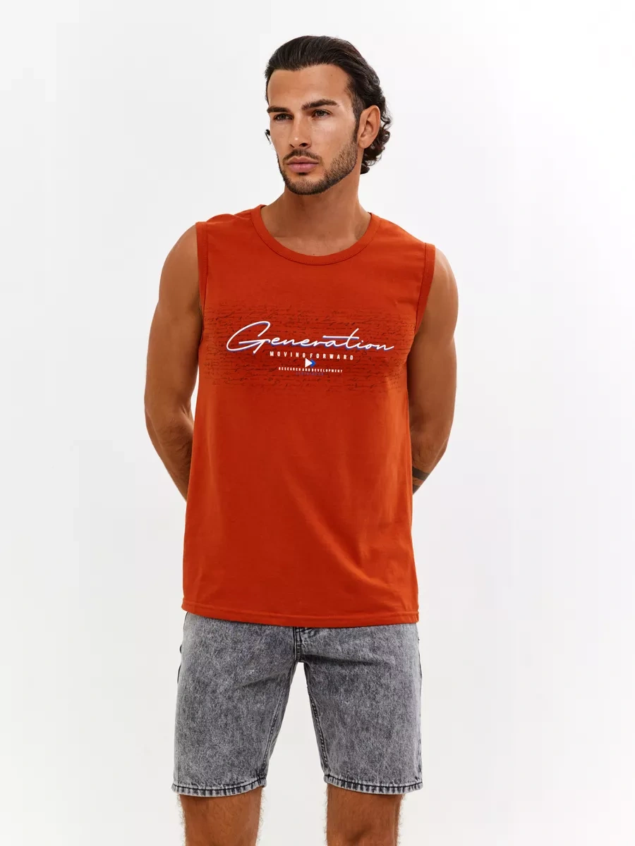 Coffa Baskılı Spor Atlet İç Çamaşırı 147130897 Terrakota