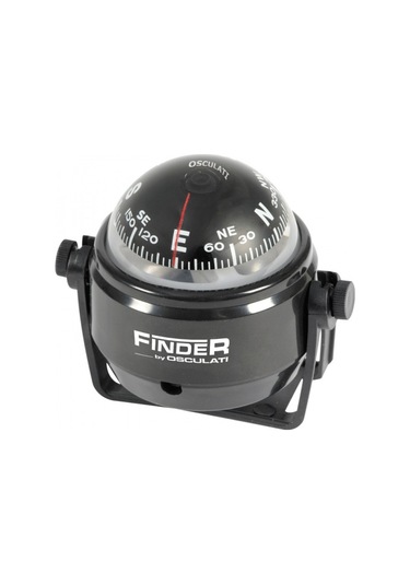 Siyah 12 Volt Led Işıklı Küçük Boy Pusula