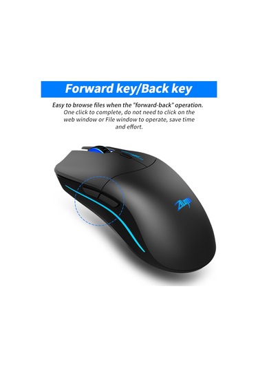 Springsun Zelotes F-22 2.4Ghz Kablosuz Optik Mouse