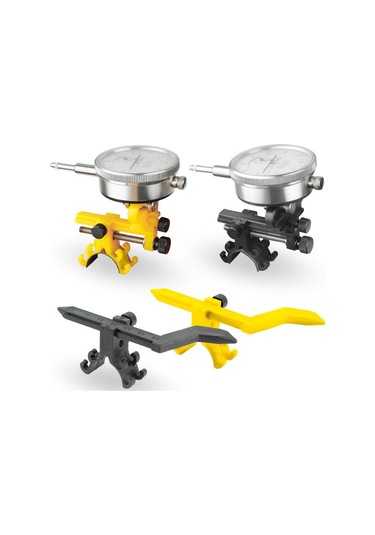 Sones Bisiklet Jant Ayar Platformu Düzeltme Mekanik Aleti, Renk: Bt110a Sarı Kadranlı