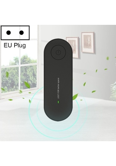 Rogfer Mini Anyon Hava Temizleyici Dumanı Pm2.5 Tuvalet Mutfak Hava Temizleyicisini Çıkarın Siyah , Boyut:ab Fişi Siyah Siyah