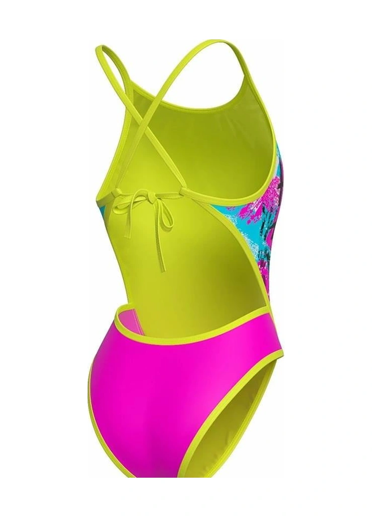 Mad Wave Kız Çocuk Mayosu Antichlor Diana Pembe