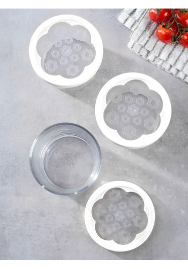 Pasabahce 3 Adet 220 Ml Cam Kavanozlar, Kuru Gıda Saklama İçin 307753116