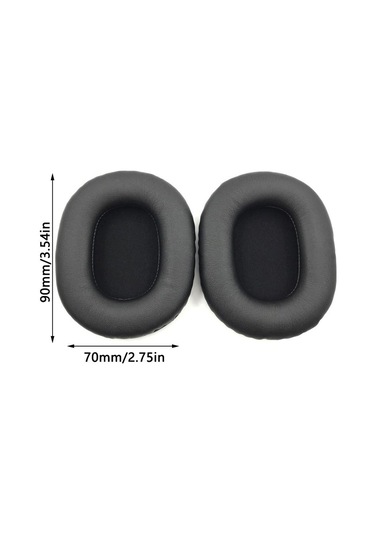 1 Çift Öronkuddar Öronkudde Siyah Splıcıng Splıcıng Black Splicing-splicing