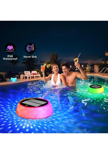 Greentech Güneş Enerjili Havuz Led Aydınlatma 1 Adet/gt-pl02