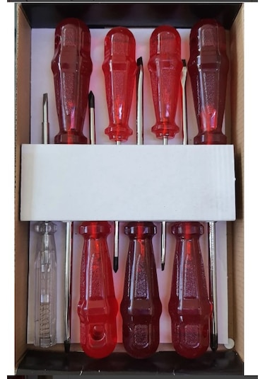 Rayno 7 Parça Kırılmaz Tornavida Seti Kontrol Kalemi Hediye