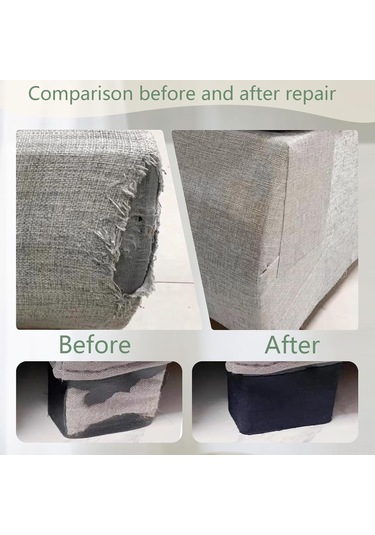 Wezone Ev Dekorasyon Tamiri İçin Otomatik Yapışkan Lifli Kumaş - Koltuk, Sandalye Yenileme, 20x30cm, Tütsü Olmaz, Solmaz, 1 Adet DiğER