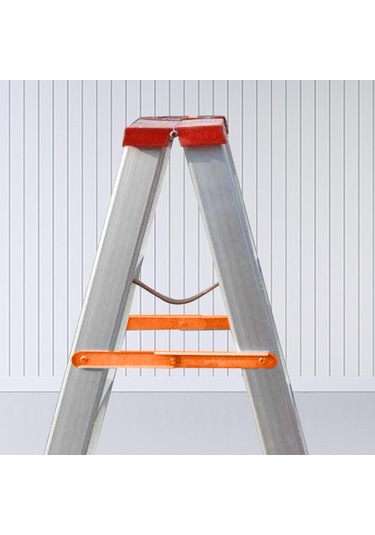 Homyl 2x Katlanır Basamaklı Merdiven Menteşe Eki Rot Turuncu