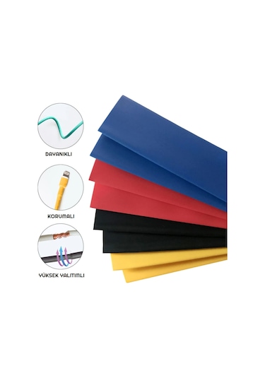 Unichrome Makaron Isıyla Daralan Kablo Koruma Kablo Tamir Seti