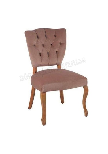 Bengimobilya Sandalye Kelebek Kapitone Model Kayın Torna Lükens Aslan Parlak L (378669218)