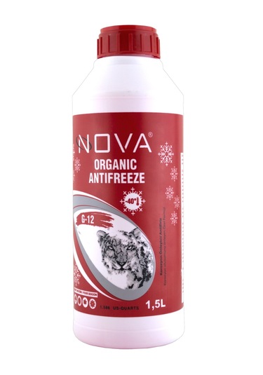 Nova -40 Derece Kırmızı G12 Antifriz 1.5Litre-