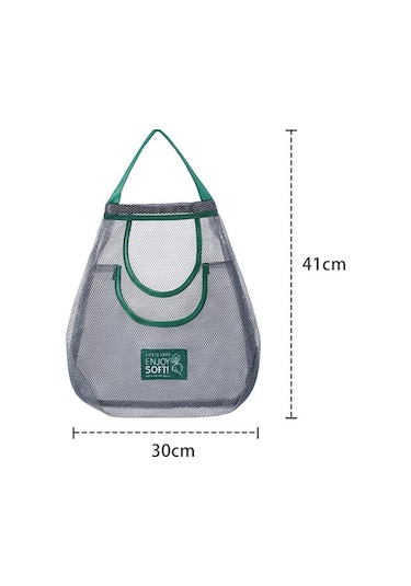 Suntek Meyve Sebze Mutfak Kamp C Için 3'lü Depolama Örgü