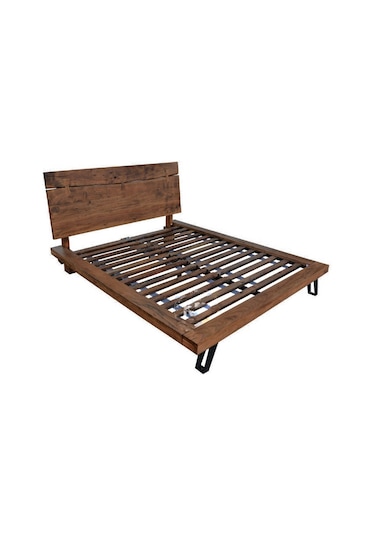 Masifart_Mobilya Masifart Kırlangıç Ahşap Karyola Klasik Çift Kişilik Masif Yatak