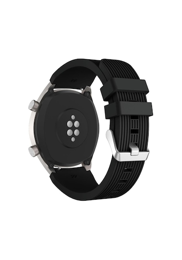 Samsung Galaxy Watch 46Mm Sm-R800 Kordon Kayış Delux Silikon Bhs3