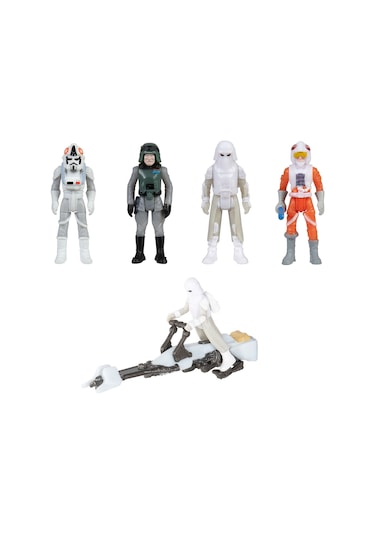 Star Wars At-at Walker Araç Ve Mikro Figür Seti Swj0170