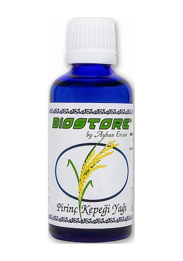 BioStore Pirinç Kepeği Yağı 50 ML