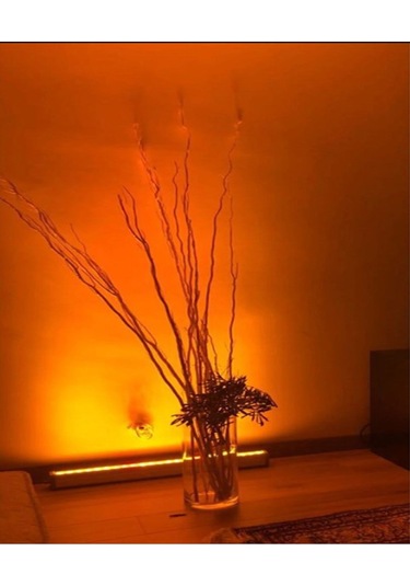 Şanled 9w - 30cm Led Wallwasher - Duvar Boyama Amber