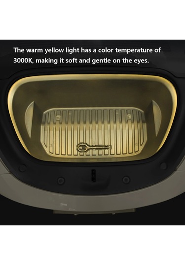 Cbtx Global Tsl802 Model Y / 3 Manyetik Silikon Led Şerit Işık Dekor Lambası Araba Işığı - Beyaz Işık