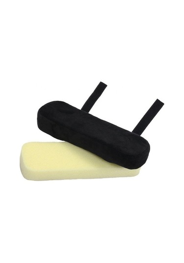 Reedark Suntek 2 Adet Koltuk Kol Dayama Yastığı Seti - Bellek Köpüğü, Pu İç Çekirdek, Siyah, 250x75x30mm DiğER