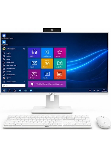 J-tech Zeno i5-6500 8 GB 128 GB SSD 24" AIO Masaüstü Bilgisayar