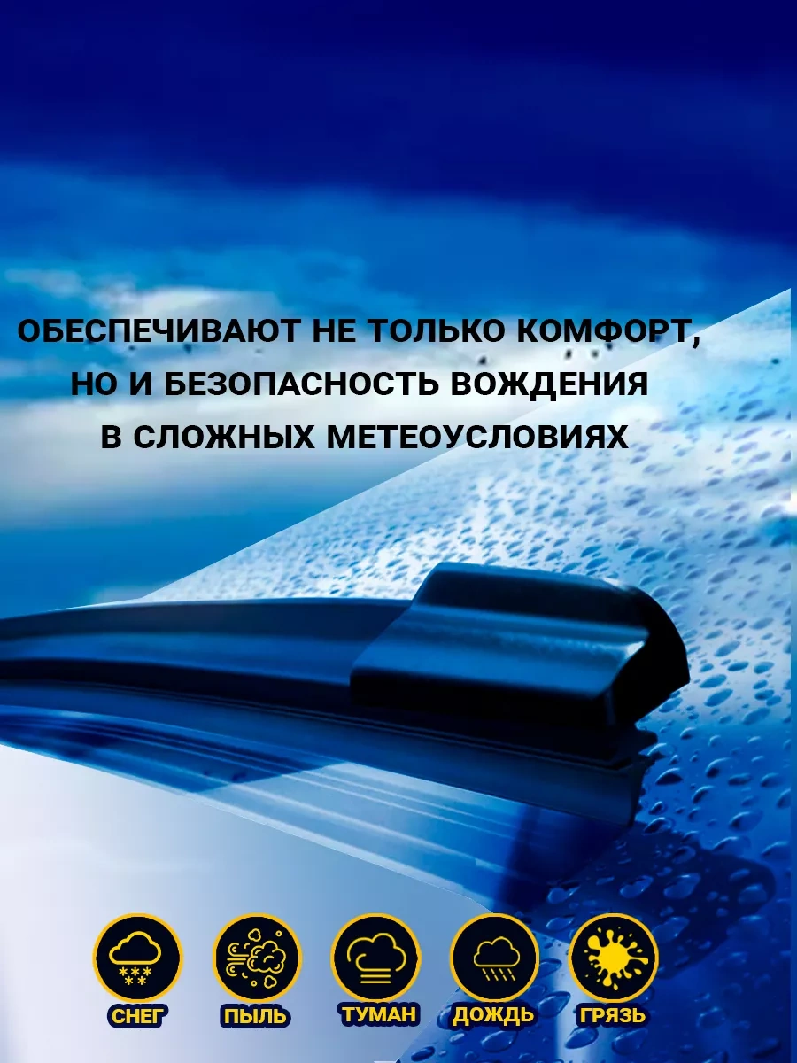 Rich Car Süngerli Cam Silecek Tahtayı 70cm 2 Adet 219892739