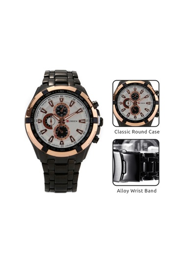 Yunboo Erkekler İçin Vintage Tarzlı Klasik Saat - Alüminyum Kordonlu, 35mm Çaplı, Gündelik Ve İş İçin Uygun Çok Renkli