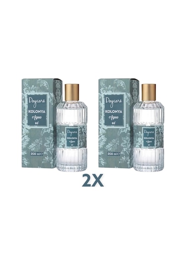 Cam Şişe Aqua Kolonya 200ml + 200ml