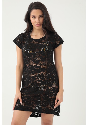 By Papi Jakar Desen Elbise Siyah