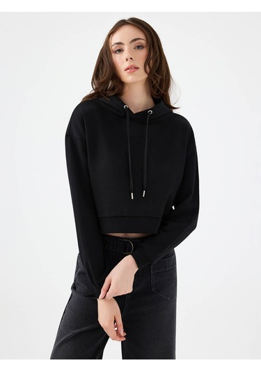 Loft Siyah Kadın Sweatshirt Lf2041030 Siyah