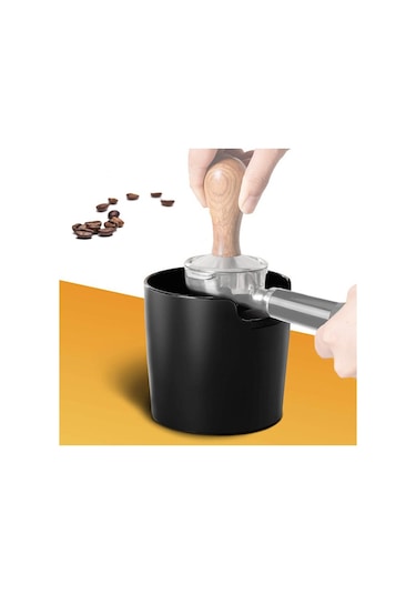 Kahve Makinesi Destekleme Kara Kovası Kovası Yarı Otomatik Cüruf Kutusu Knock Box Diğer