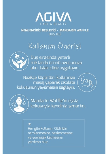 Mandarin&waffle Özlü Besleyici Ve Nemlendirici Duş Jeli Değişken
