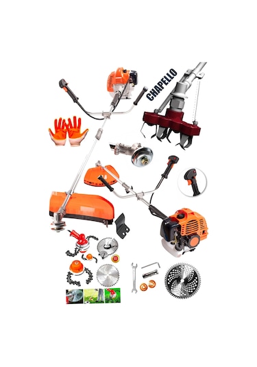 Stilmax YT200CX Benzinli Yan Tip Tırpan 20HPX + Chapello Eşeleme