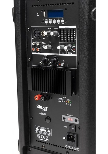 Stagg 12'' Taşınabilir Hoparlör As12b
