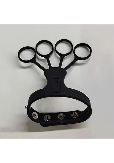 Elmpaly Siyah Basketbol Atış Antrenörü - Mükemmel Form İçin Lastik Parmak Ayırıcı, Çok Fonksiyonlu 3 Sayı Eğitim Aracı