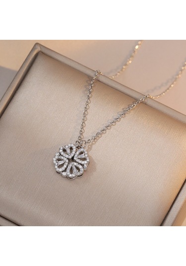 Bayan Kolye: Moda Estetiği Titanyum Çelik Kolye No.381 Çok REnkli