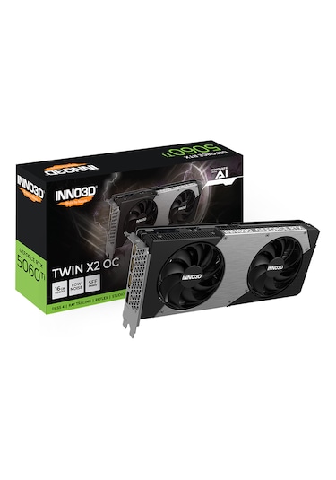 Inno3d Geforce Rtx5060ti 16gb Twin X2 Oc 128bit Gddr7 Ekran Kartı