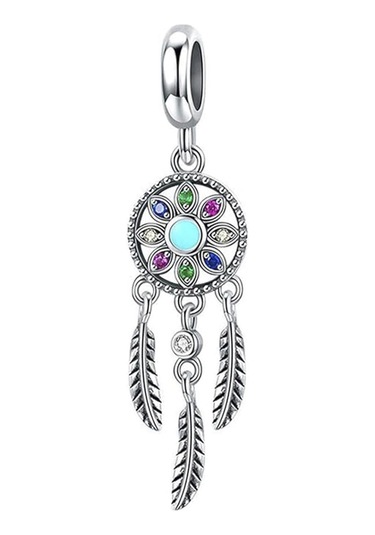 Nur Silver Sallantılı Düş Kapanı Gümüş Charm Nur-bl02001