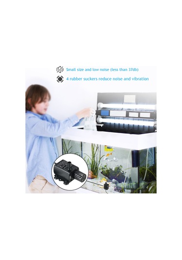 Decdeal Ultra Sessiz Mini Dc12v 5.5 W Fırçasız Su Pompası