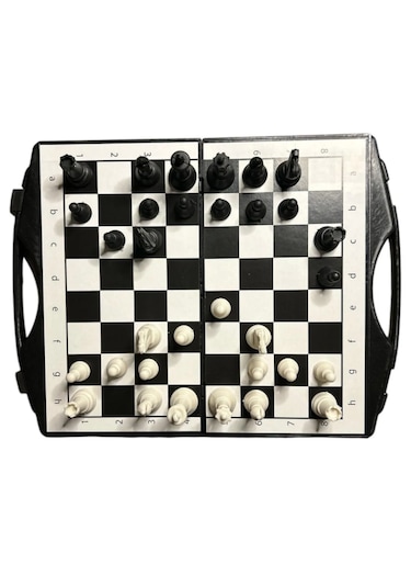 3 Oyun 1 Arada Satranç, Tavla Ve Dama Kutu Oyunu