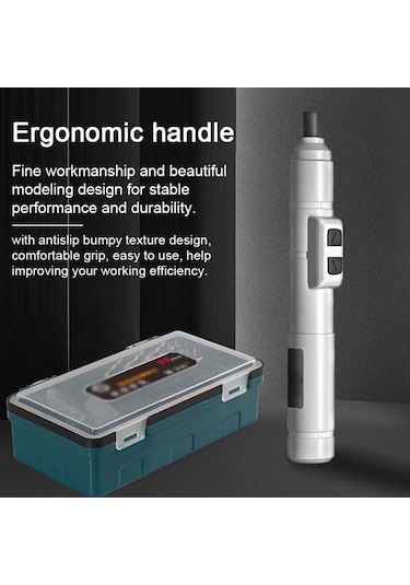 Symbee Mini Elektrikli Tornavida Seti - Type-c Şarjlı, 250 Rpm, Hassas Tamir Aleti