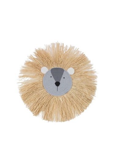 Sones El Yapımı Dokuma Karikatür Aslan Kaplan Hasır Ev Duvar Süsleri Çocuk Odası Giyim Mağazası Aksesuarları Sz-m04