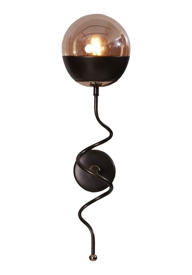 Luzarana Stella Gold-eskitme Metal Gövde Bal Camlı Tasarım Lüx Aplik Eskitme