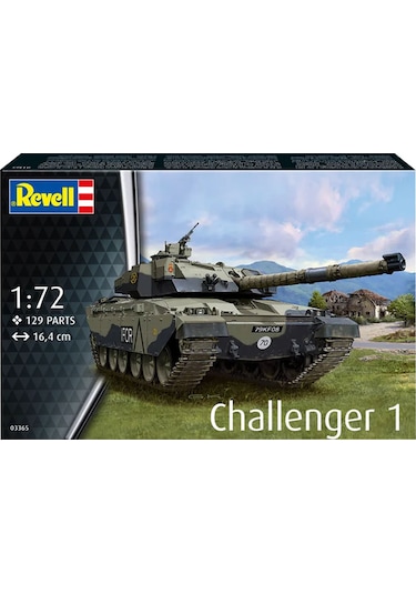 Revell Maket Model Kit Askeri Araçlar Challenger 1 3365