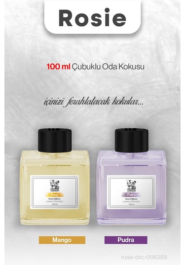 Rosıe Mango Ve Pudra Çubuklu Oda Kokusu 100 Ml Fresh