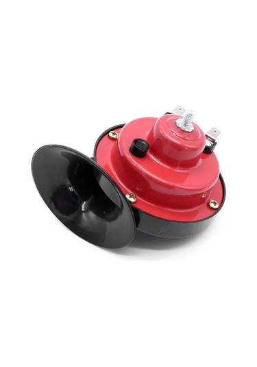 Samdoo 12v Abs Malzeme Çift Tonlu Araç Ve Motosiklet Korna Seti - 110db Ses Şiddeti İle Güvenlik Sağlar