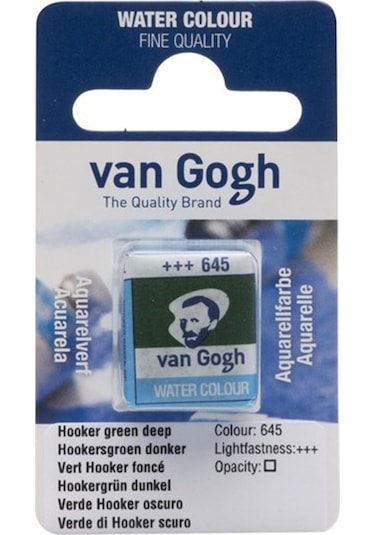 Talens Royal Van Gogh 645 Hooker Derin Yeşil Sulu Boya 20866451 P-170008